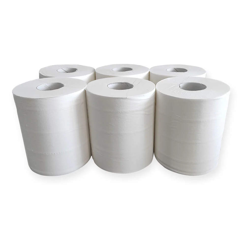 MAXI ROLL, essuyage blanc à dévidage central, 450 formats (colis de 6)